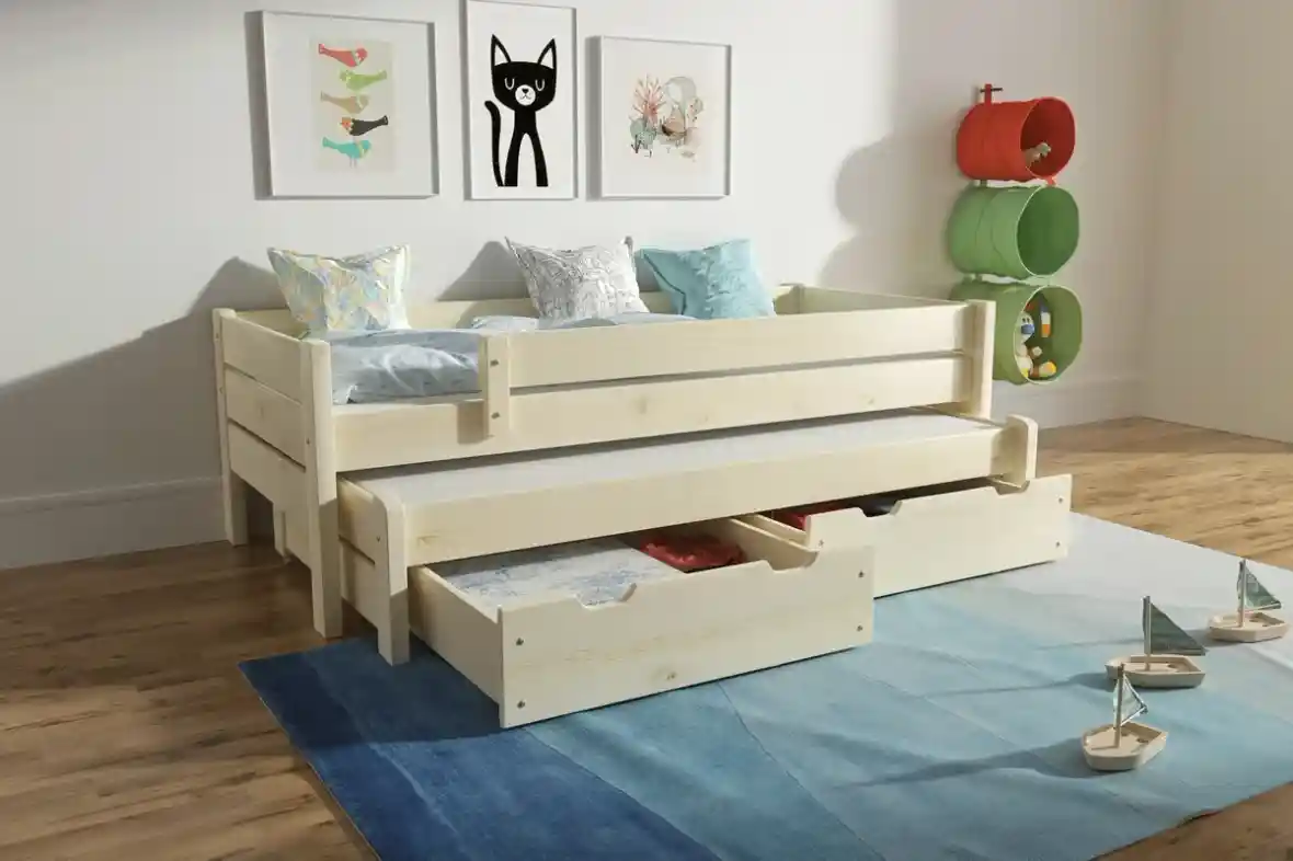 Łóżko drewniane z szufladami - jak dobrać odpowiedni model?