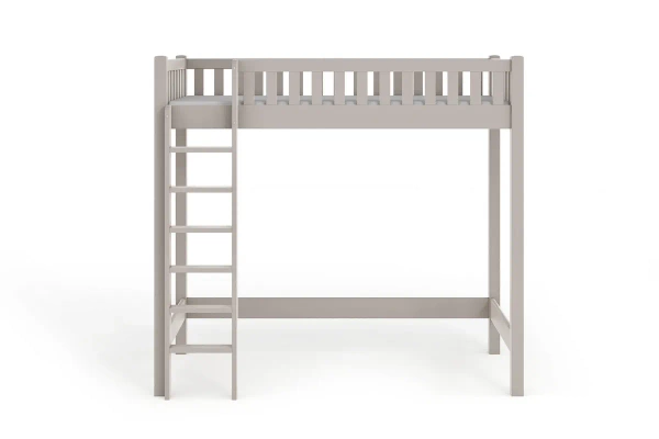 Łóżko na antresoli KAROLINA TOWER LOFT w "ciepłym" kolorze kaszmir