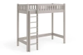 Łóżko na antresoli KAROLINA TOWER LOFT w "ciepłym" kolorze kaszmir