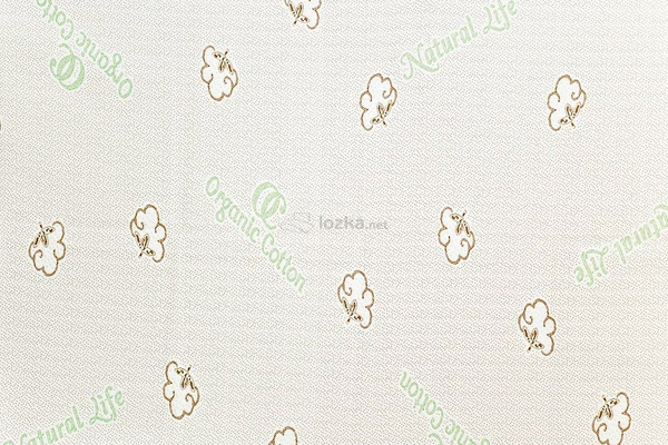 Poduszka termoelastyczna OLIVIA ORGANIC COTTON pikowany