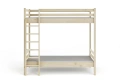 Łóżko piętrowe z dużym odstępem pomiędzy łóżkami OLA - lakier bezbarwny