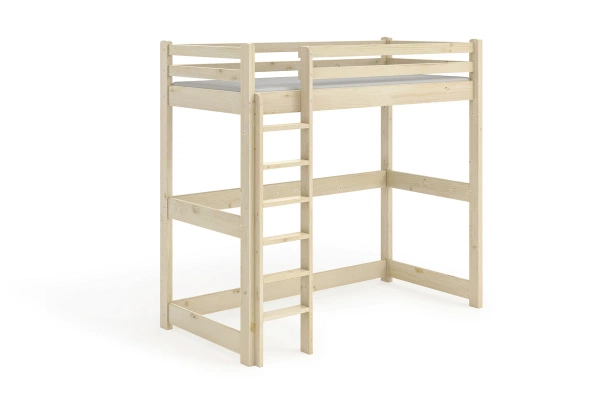 Łóżko na antresoli ANIA kolor: Naturalny (surowe)